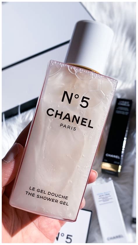 chanel no 5 in shower gel.